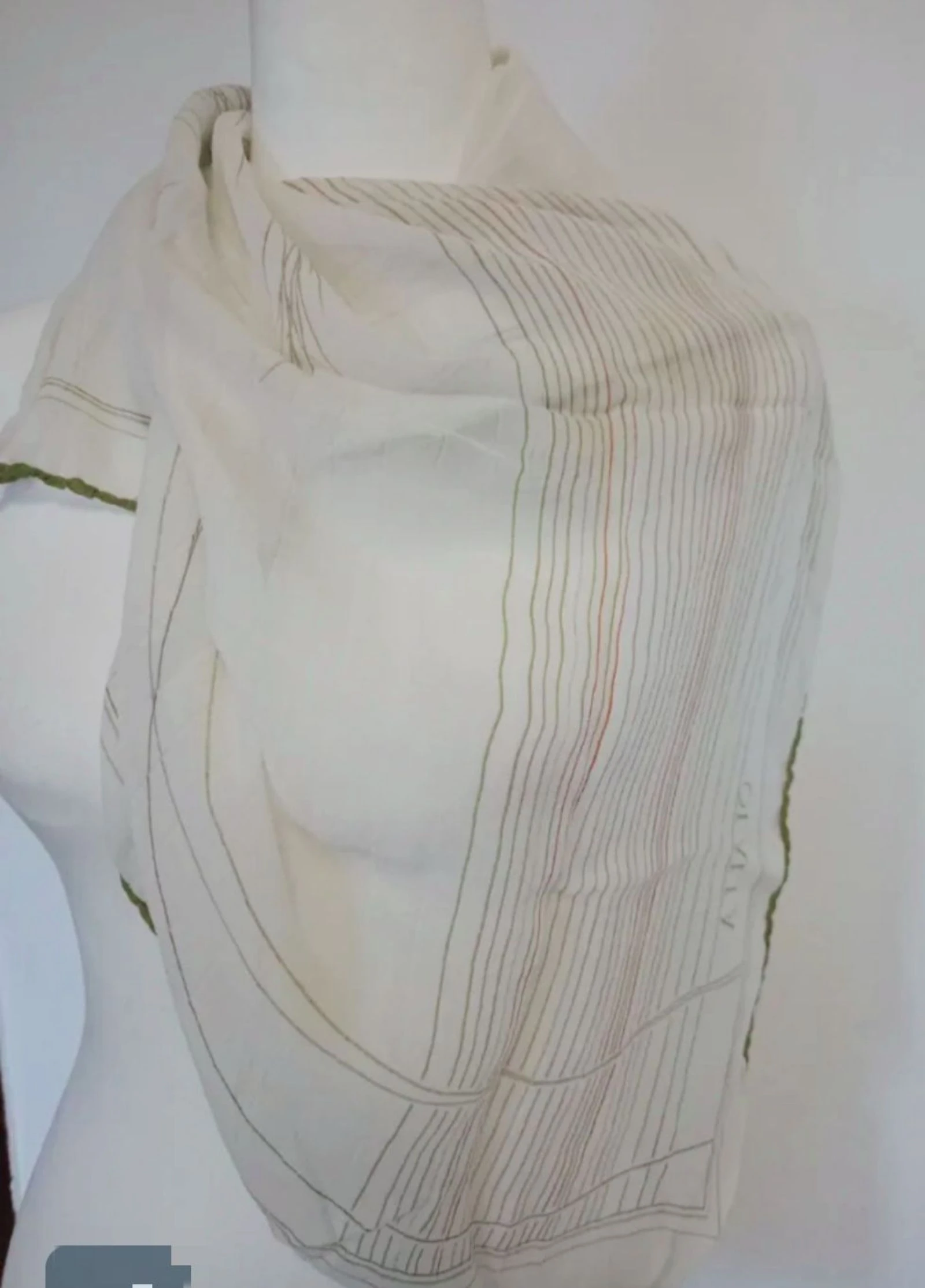 lenço de seda 65cm x 65cm – photo 2
